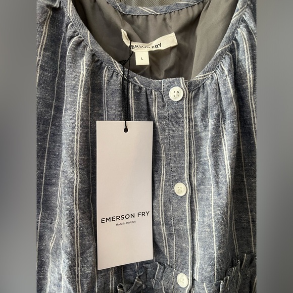 Emerson Fry Jasmine button dress size L - Picture 13 of 13